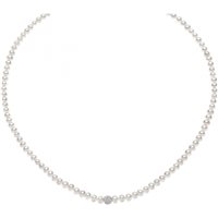 Collana Comete Donna Fili Fantasia in Perle Perla FWQ 196 B - FWQ 196 B